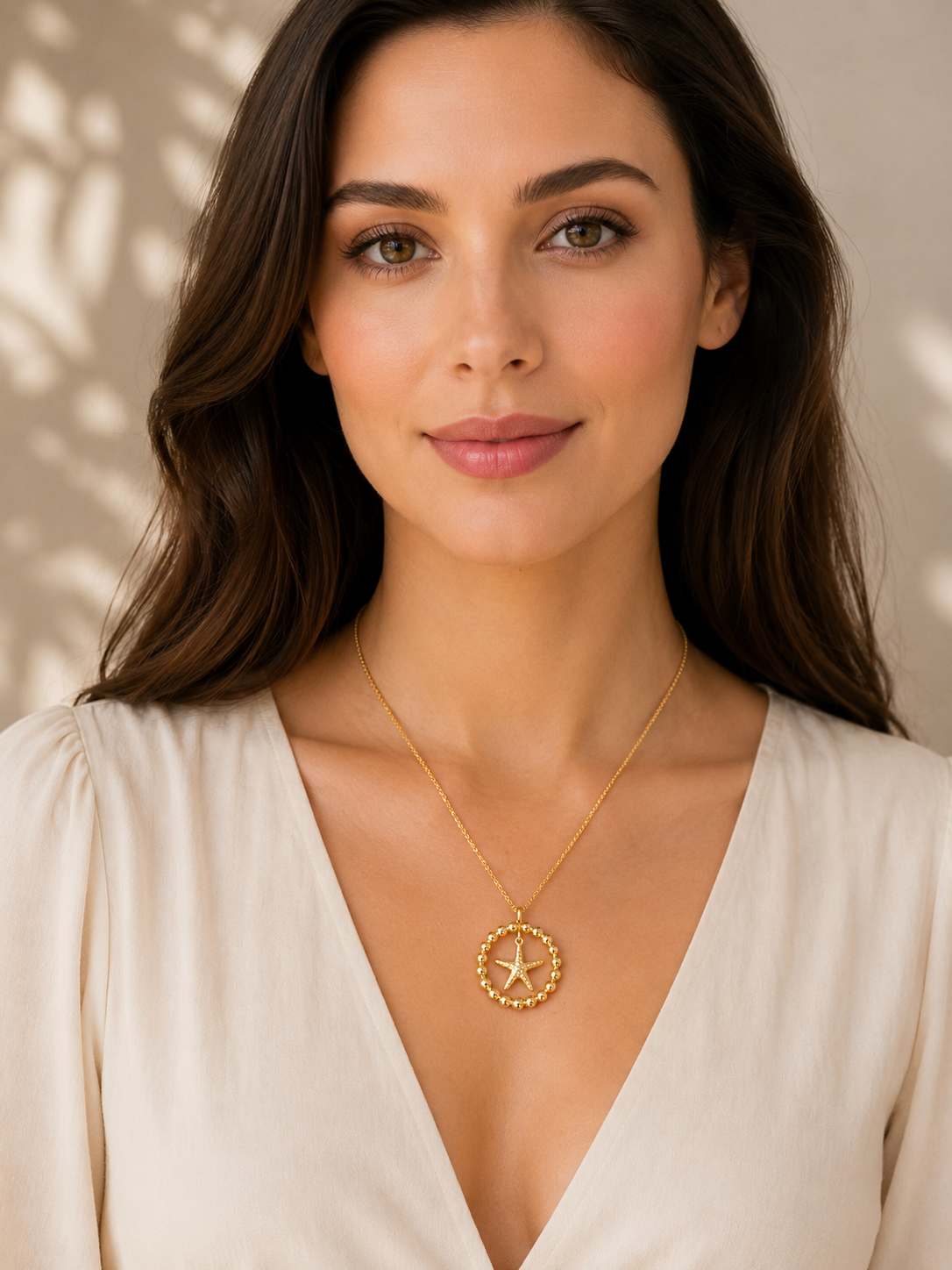 Ocean Star Beaded Necklace
