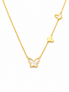 Mother of Pearl Butterfly Necklace