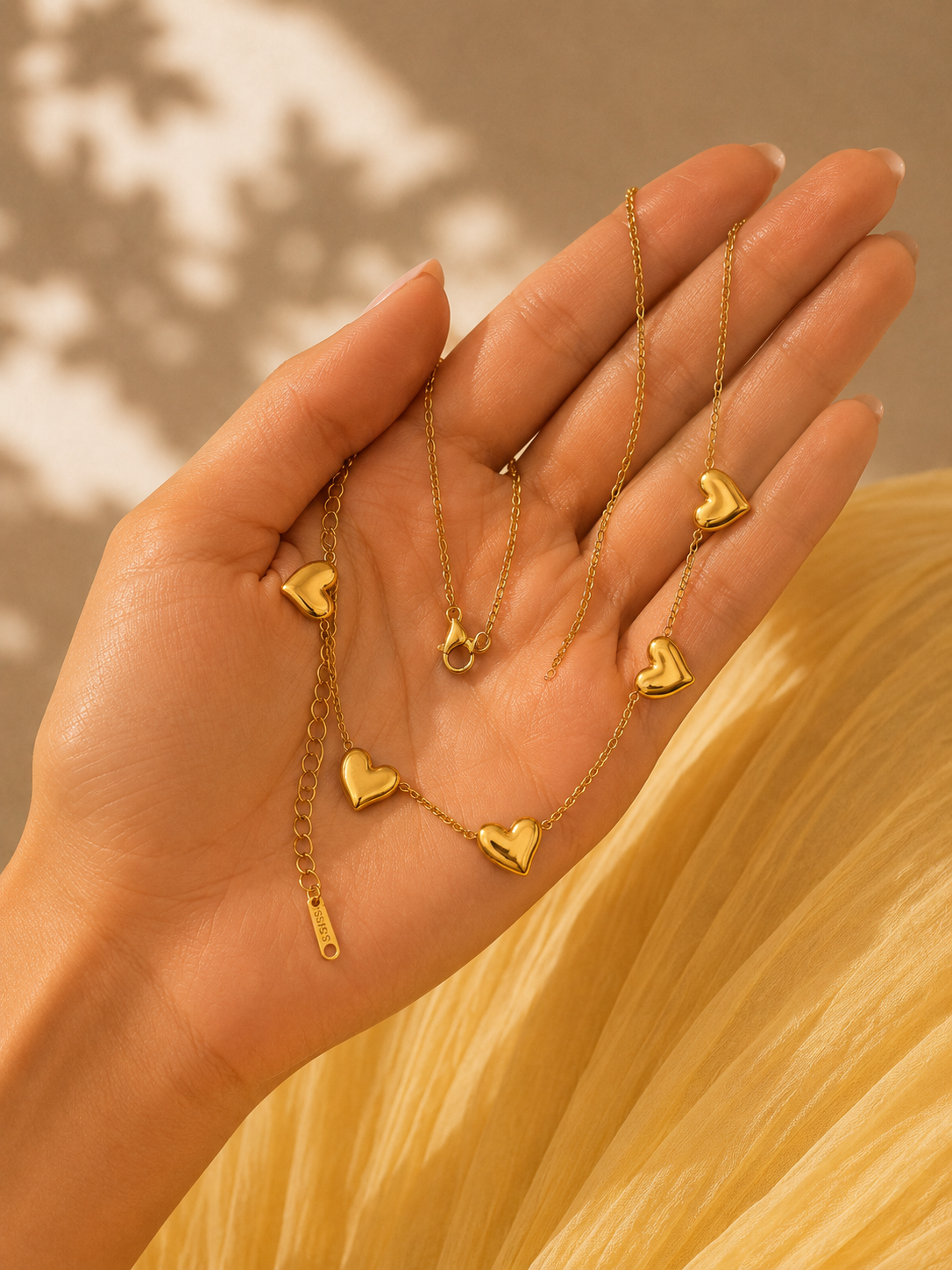 Puffy Heart Necklace