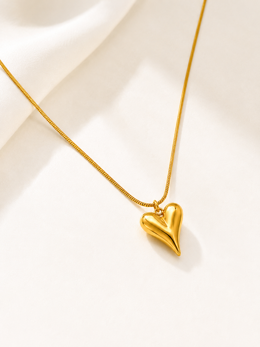 Sculpted Heart Pendant