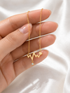 Heartbeat Charm Necklace