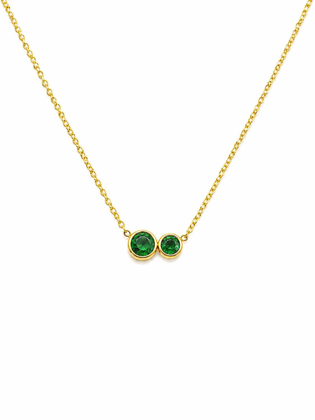 Emerald Duo Pendant