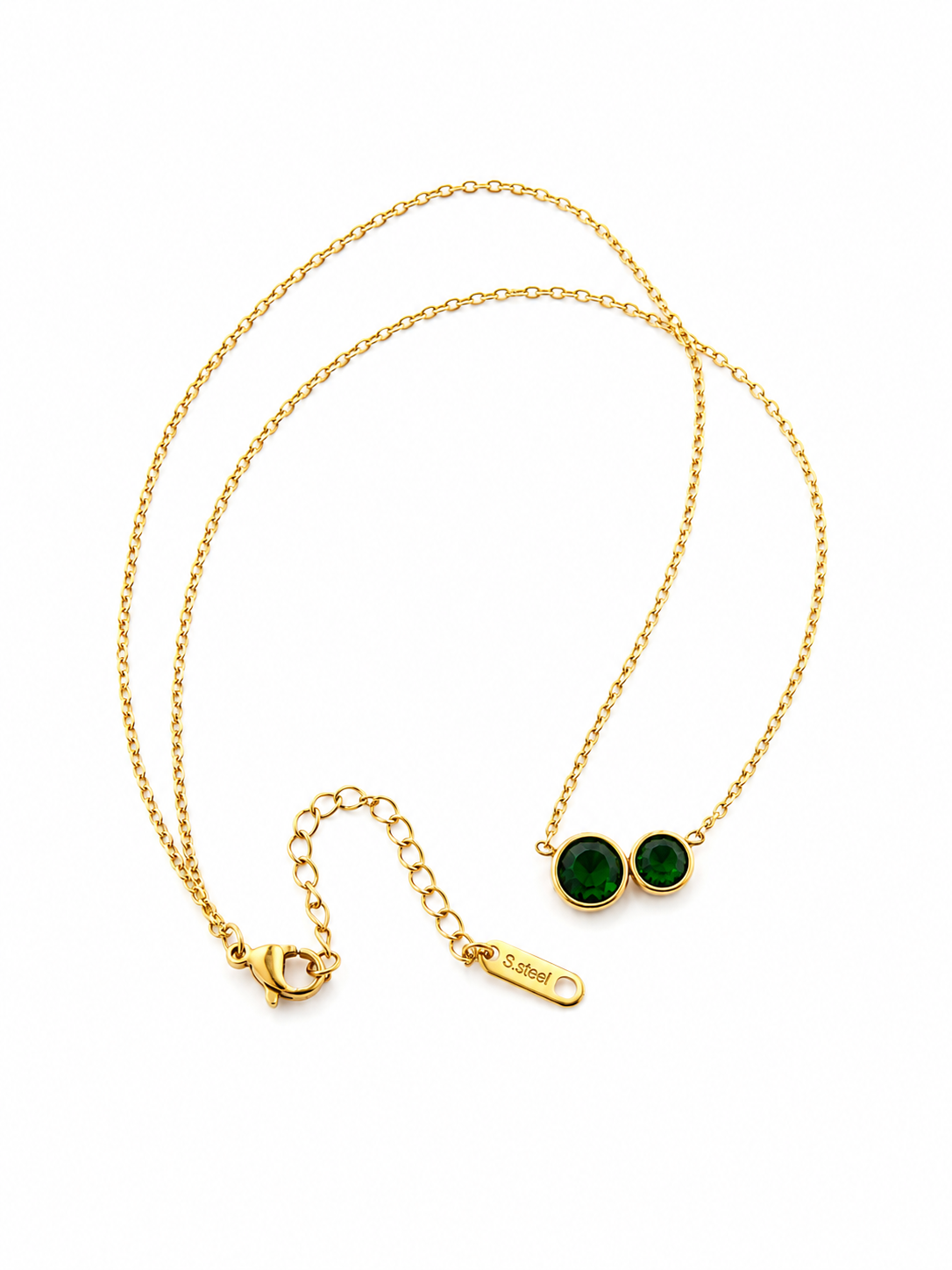 Emerald Duo Pendant