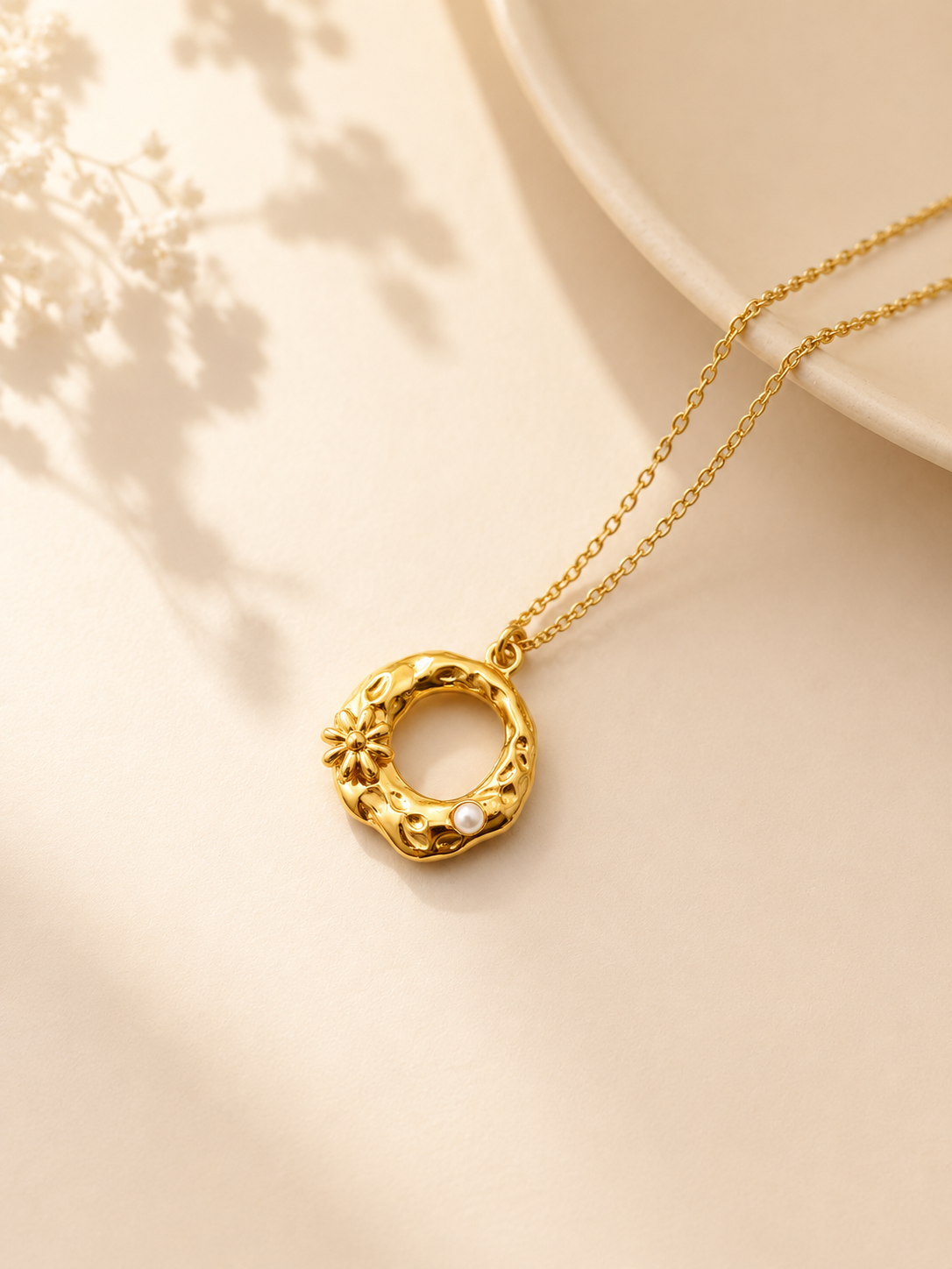Floral Halo Pendant