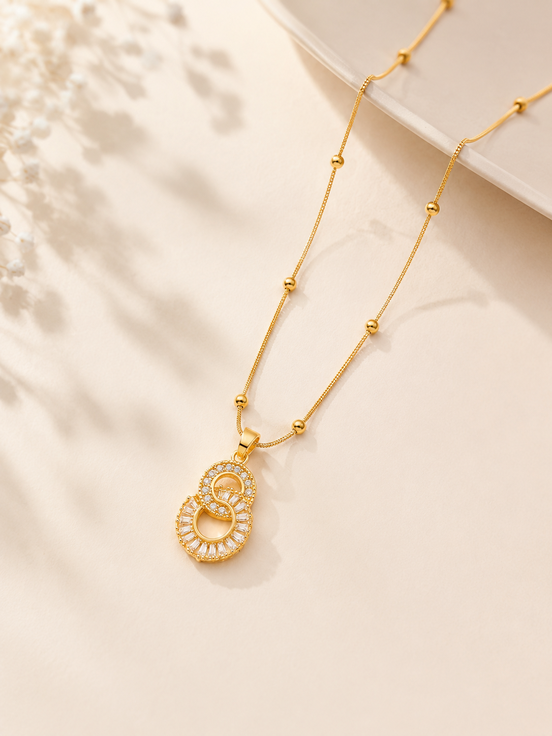 Crystal Swan Pendant