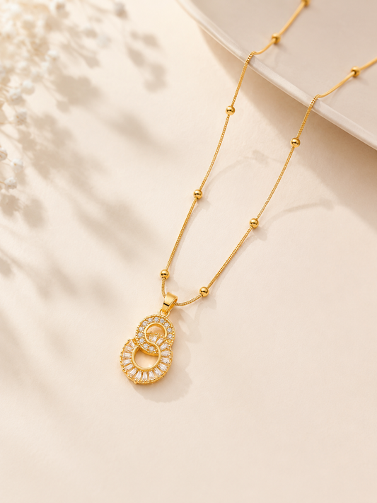 Crystal Swan Pendant