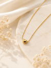 Petite Golden Heart Necklace