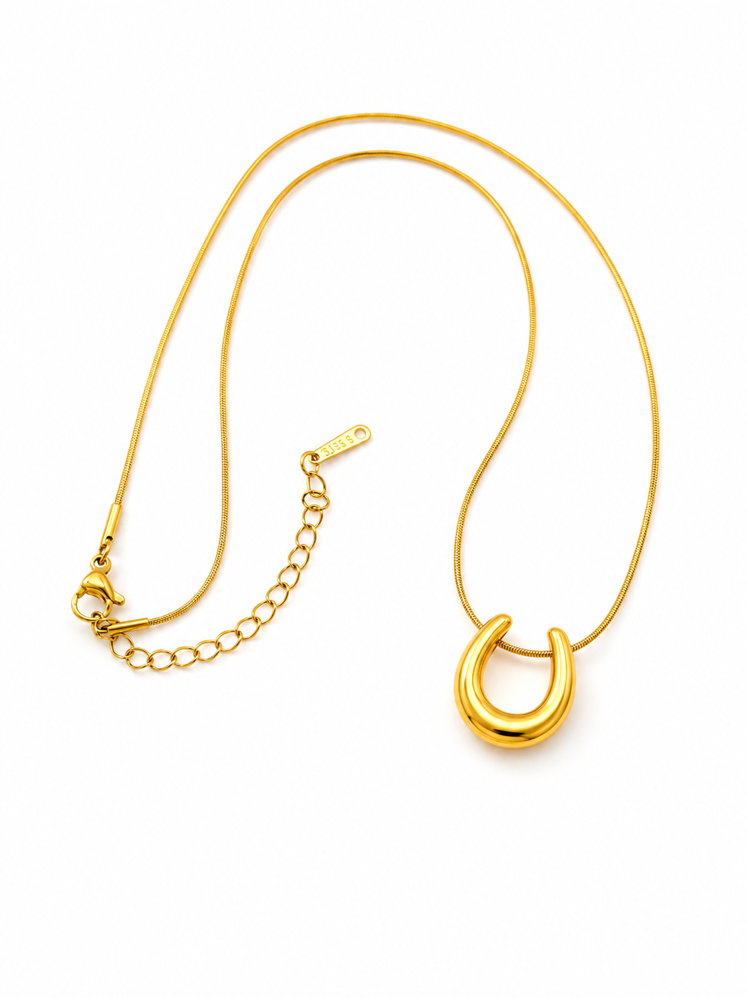 Golden Horseshoe Pendant